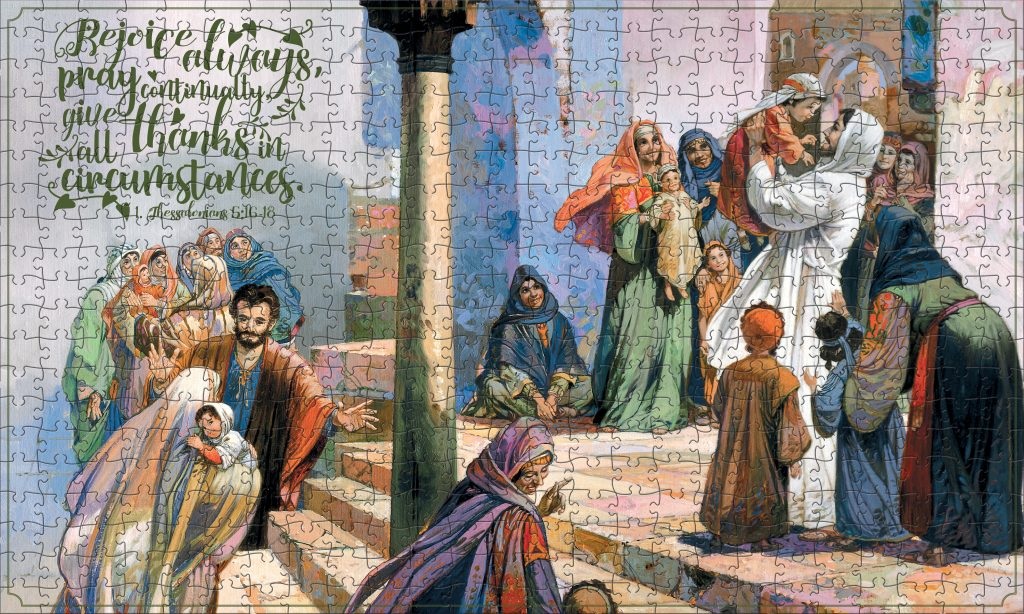 Jesus and the Children Bible Puzzle 500 Pieces