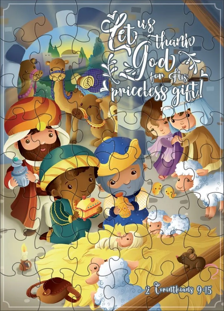 Birth of Jesus Bible Puzzle 48 Pieces