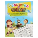 God's Word Is Great Colouring Activity Book