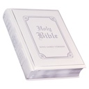 KJV Family Bible White Imitation Leather