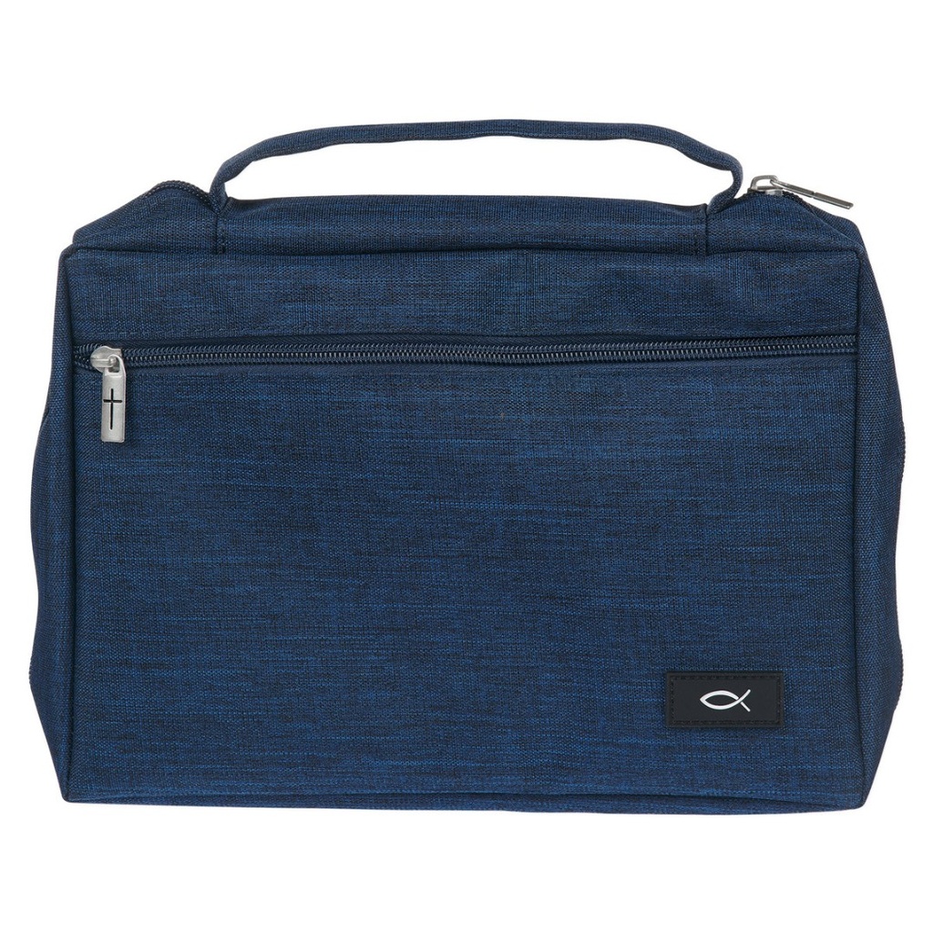 Bible Case Large Navy Value