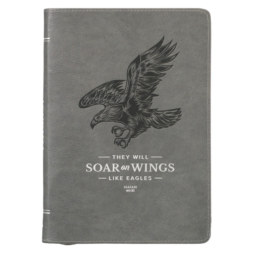 Journal Classic Soar On Wings Grey Zip