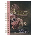 Journal Large I Can Do Everything Pink Wirebound