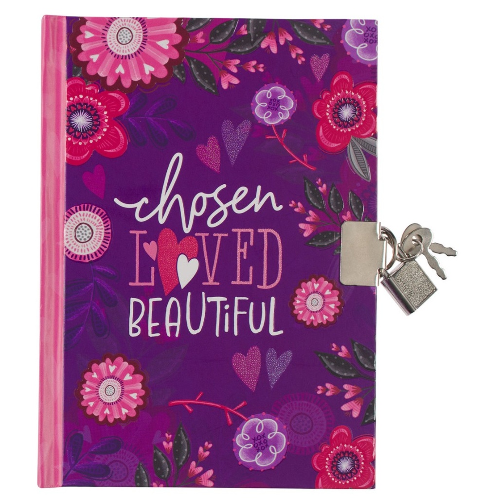 Secret Diary Chosen Loved Beautiful Pink Floral