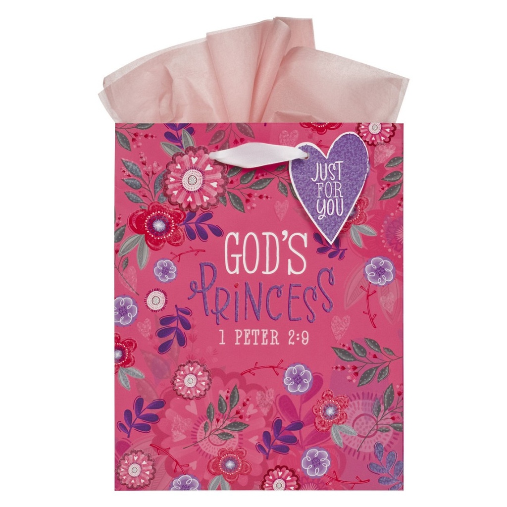 Gift Bag M Gods Princess Pink/Purple