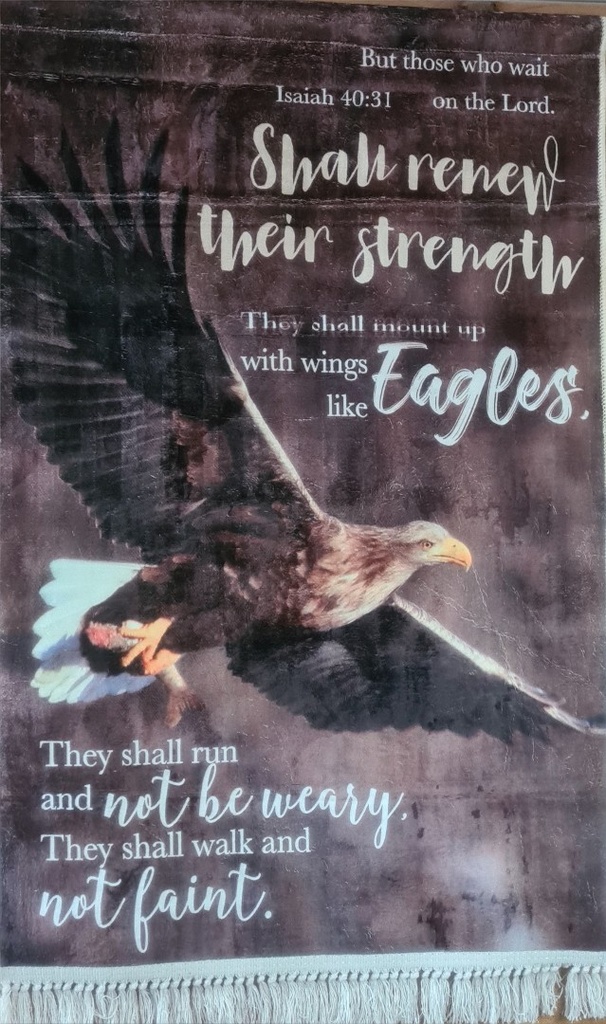 Tapestry Shall Renew Their Strength Eagle