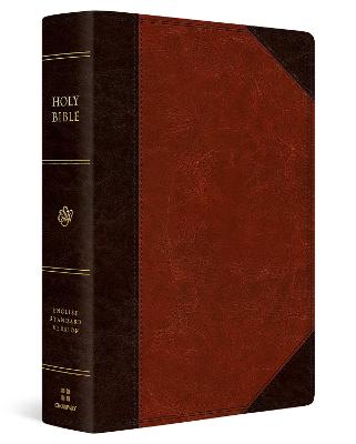 ESV Super Giant Print Bible Portfolio Design Brown