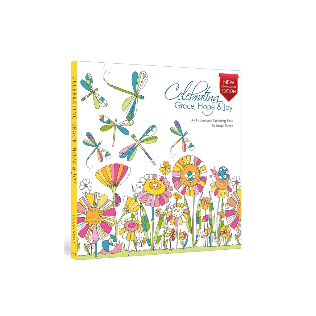 Celebrating Grace Hope & Joy Colouring Book