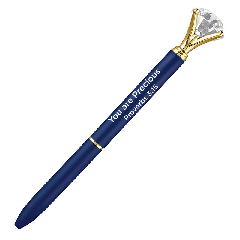 Gem Pen You Are Precious Blue