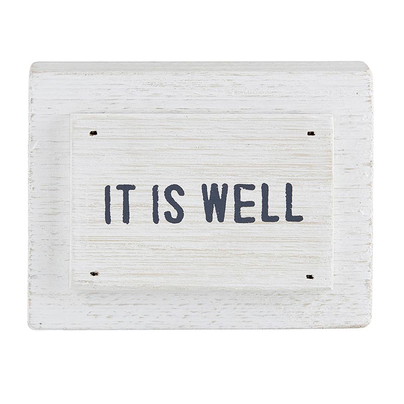 Block It Is Well Whitewashed Wood