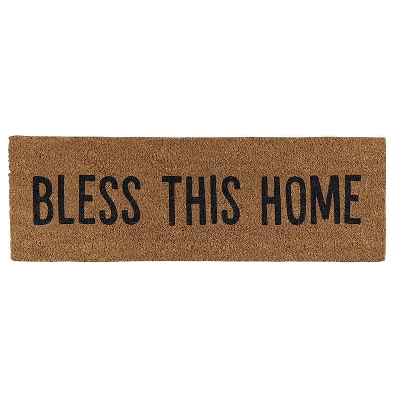 Doormat Bless This Home Coir