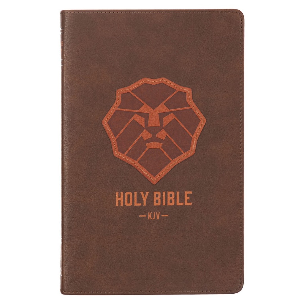 KJV Kids Bible Lion Brown Index