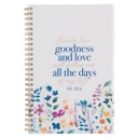 Notebook Goodness & Love Wildflower Wirebound