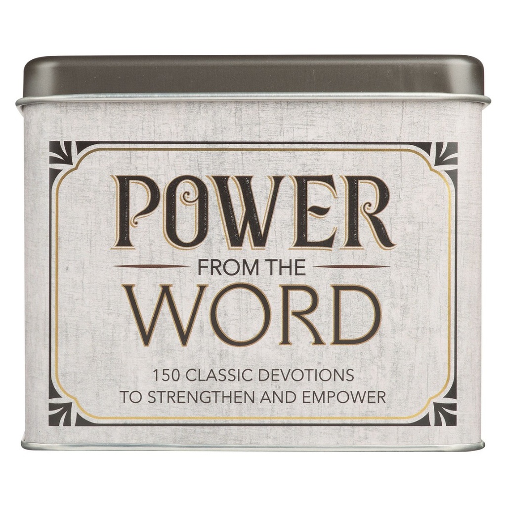 Tin Power From The Word Devotional Cards