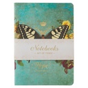 Notebook Set Hope Butterfly Teal Large 3/Set