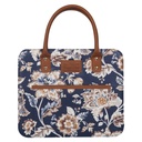 Bible Cover Purse L I Can Do All Things Brown&Navy