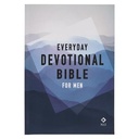 NLT Everyday Devotional Bible For Men Blue