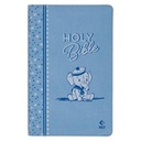NLT Baby Keepsake Bible Blue Elephant