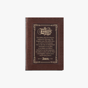 Journal Lord's Prayer Brown Faux Leather