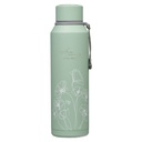 Water Bottle His Mercy Never Fails Teal
