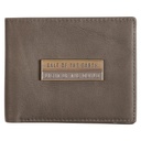 Wallet Salt of The Earth Grey Genuine Leather