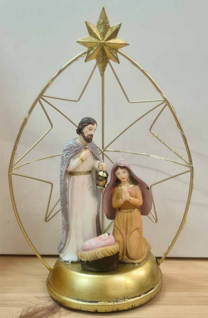 Nativity Polyresin LED Light Star
