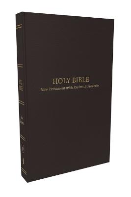 KJV Pocket New Testament With Ps & Prov Black I/L