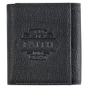 Wallet Walk By Faith Black Genuine Leather