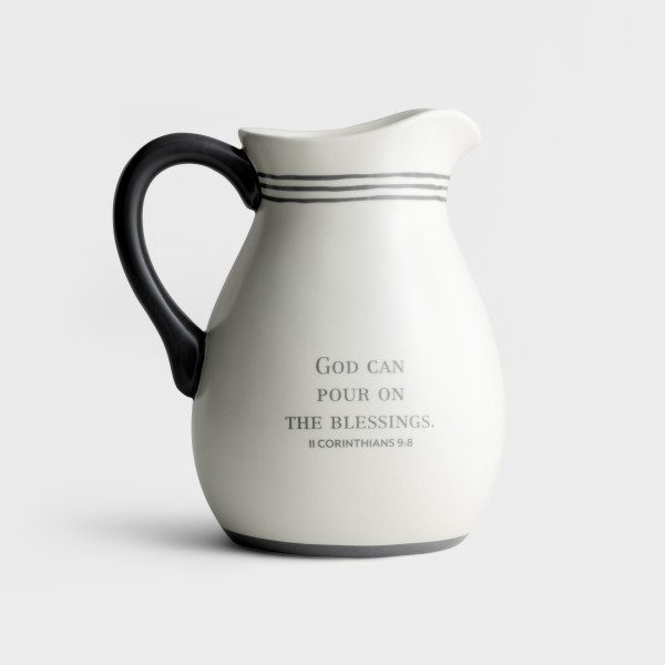 Pitcher Pour On The Blessing