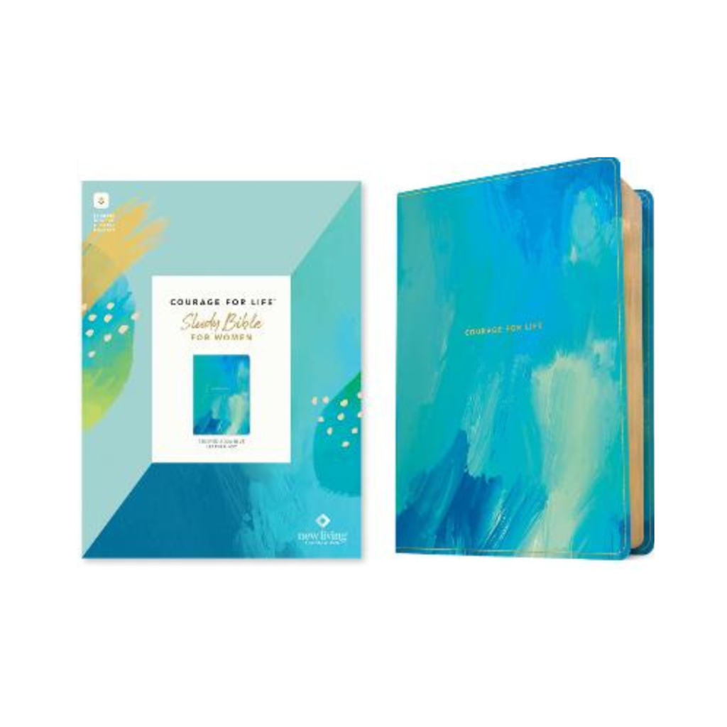 NLT Courage For Life For Women Filament Blue I/L