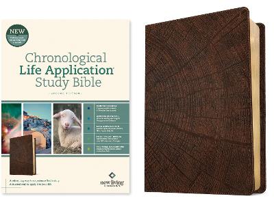 NLT Chronological Life Application (2nd Ed) Brown I/L