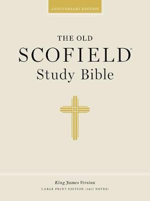 KJV Old Scofield Study Bible LP Black Bonded Leather Indexed