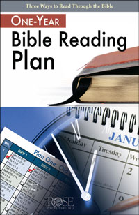 Pamphlet One Year Bible Reading plan