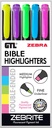 Zebrite Highlighters Set of 5