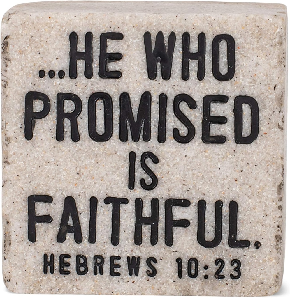 Scripture Stone Faithful