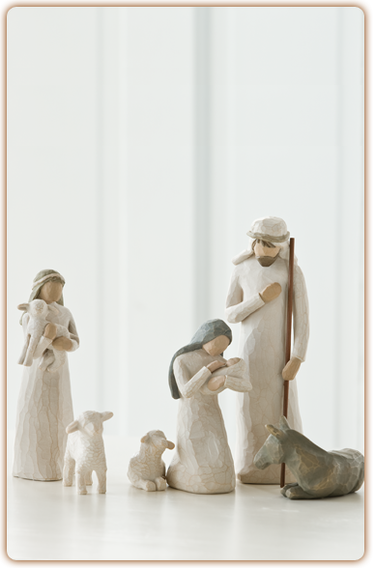 Nativity 6 Piece Resin - Willow Tree