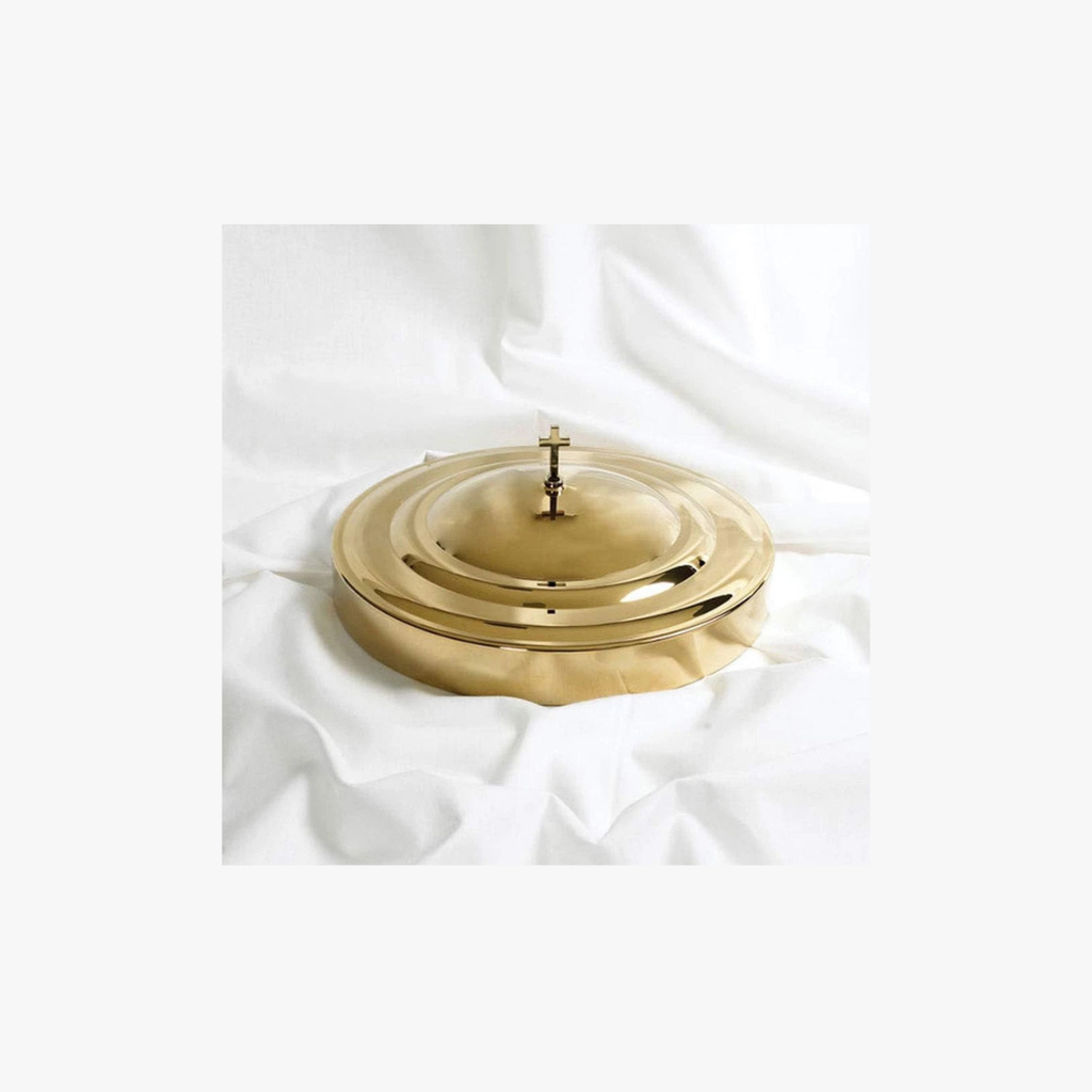 Communion Cup Tray Cover Brasstone