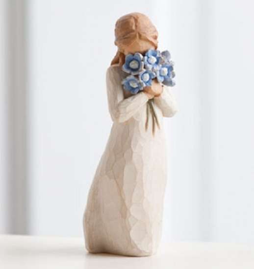 Figurine Forget Me Not Willow Tree
