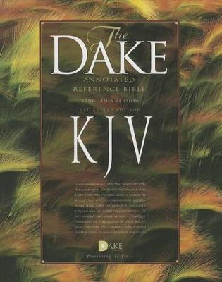 KJV Dake Annotated Reference Bible Black Bonded Leather