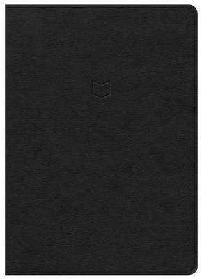 CSB He Reads Truth Bible Black Indexed Leathertouch