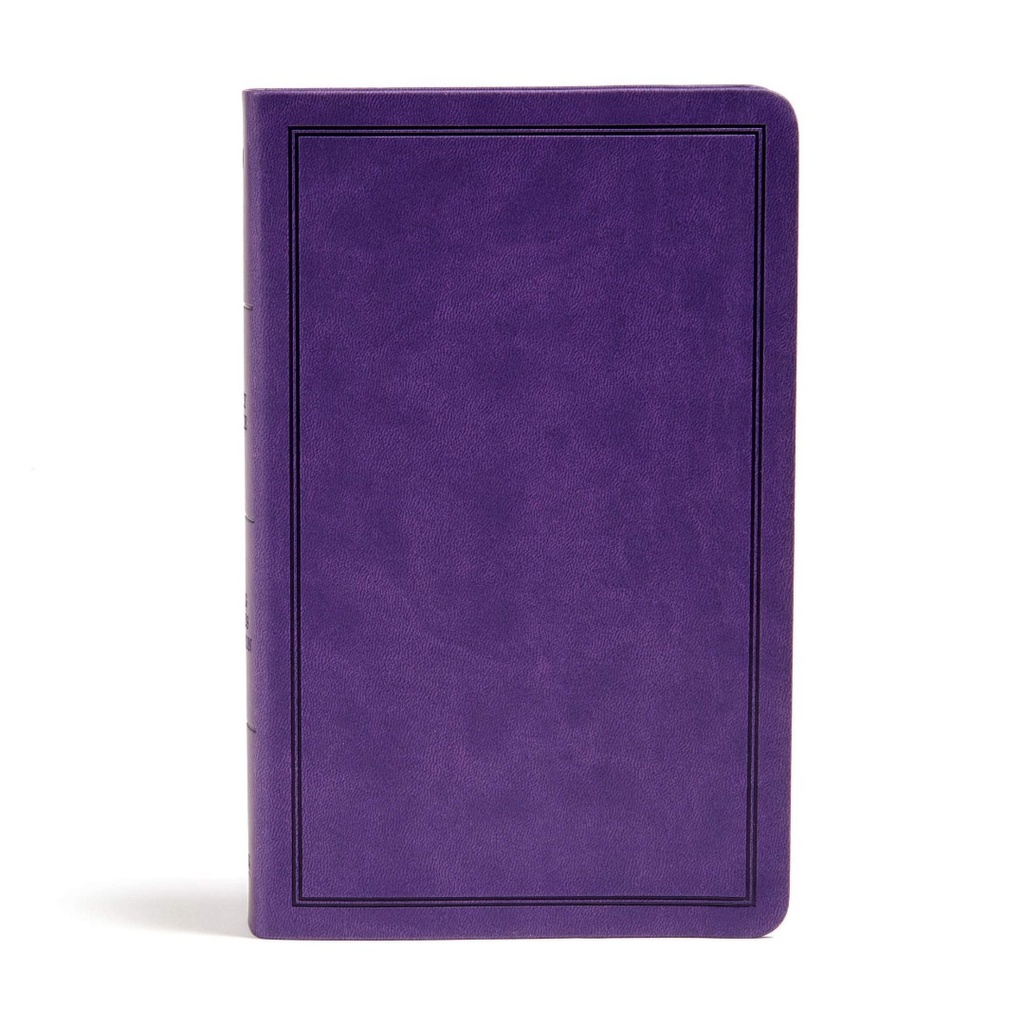 KJV Deluxe Gift Bible Purple I/L
