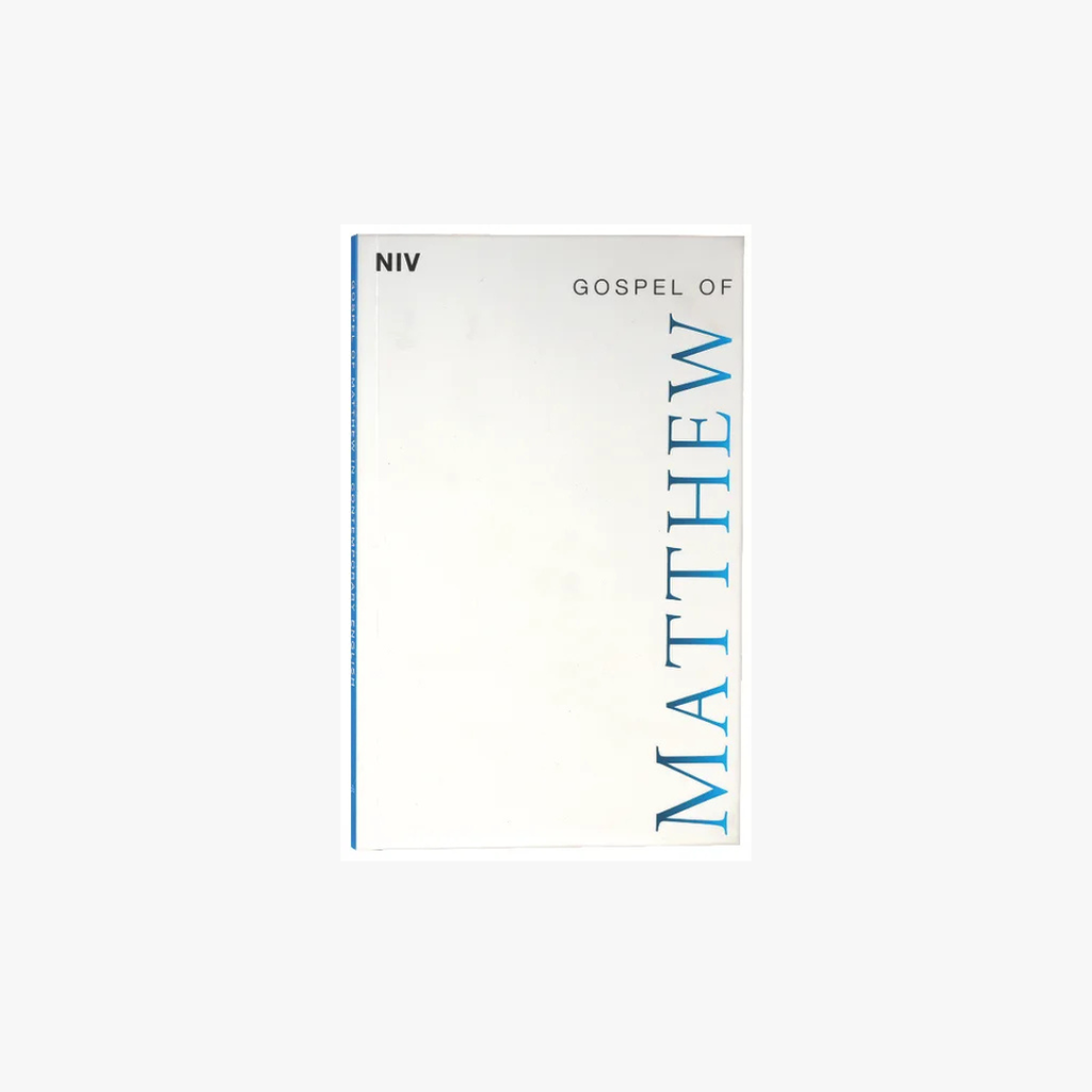 NIV Gospel of Matthew (New Ed)  BS Australia