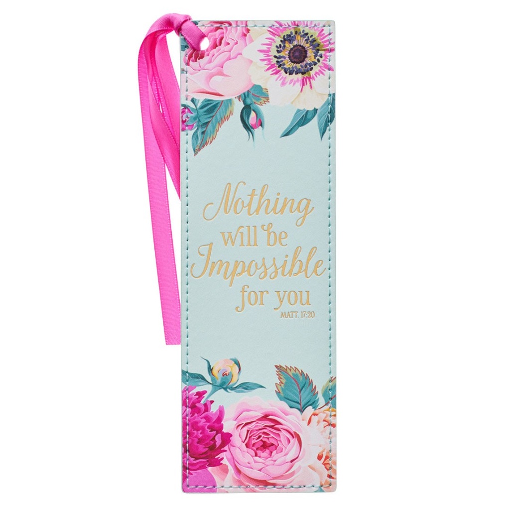 Pagemarker Nothing Will Be Impossible Flowers