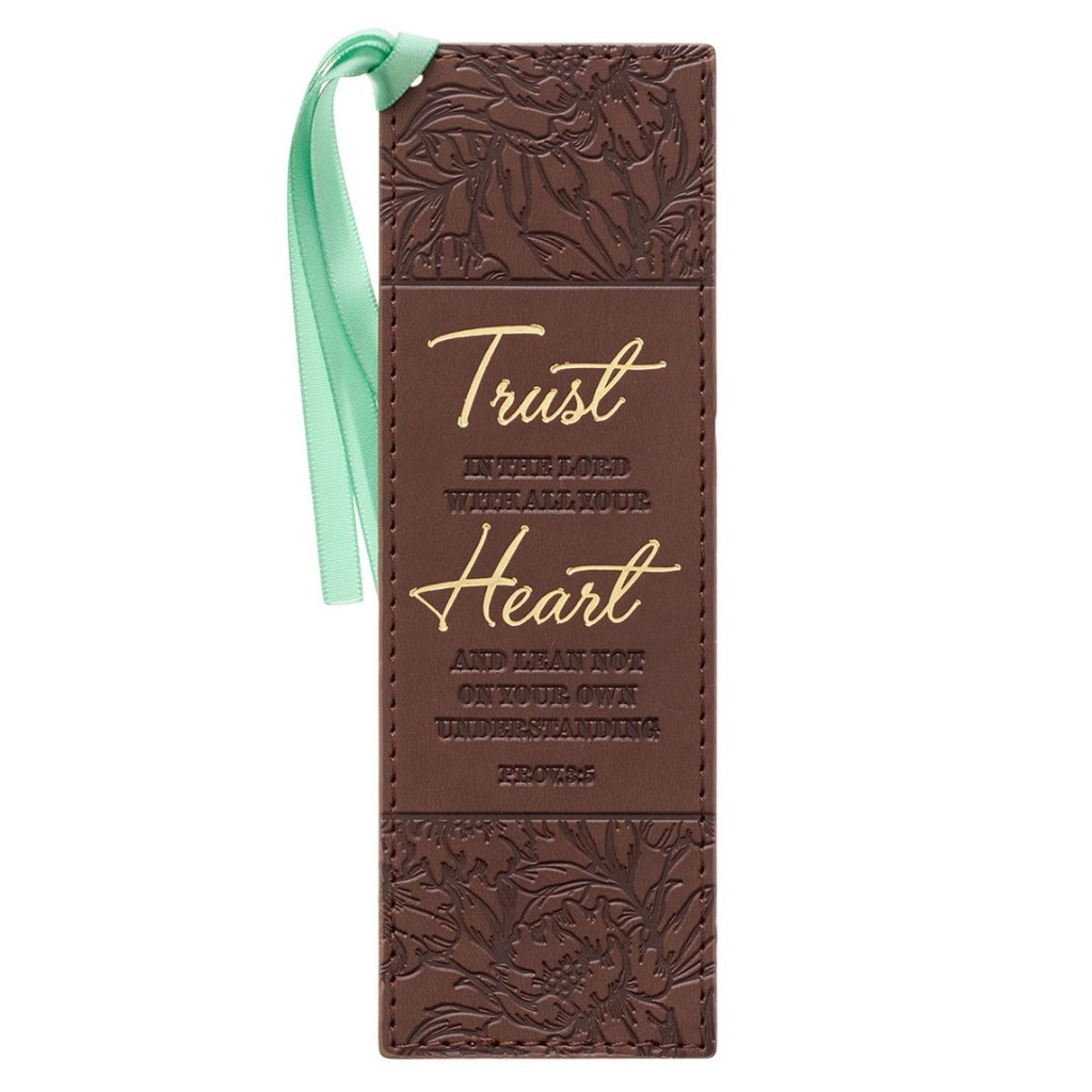 Pagemarker Trust Heart Brown