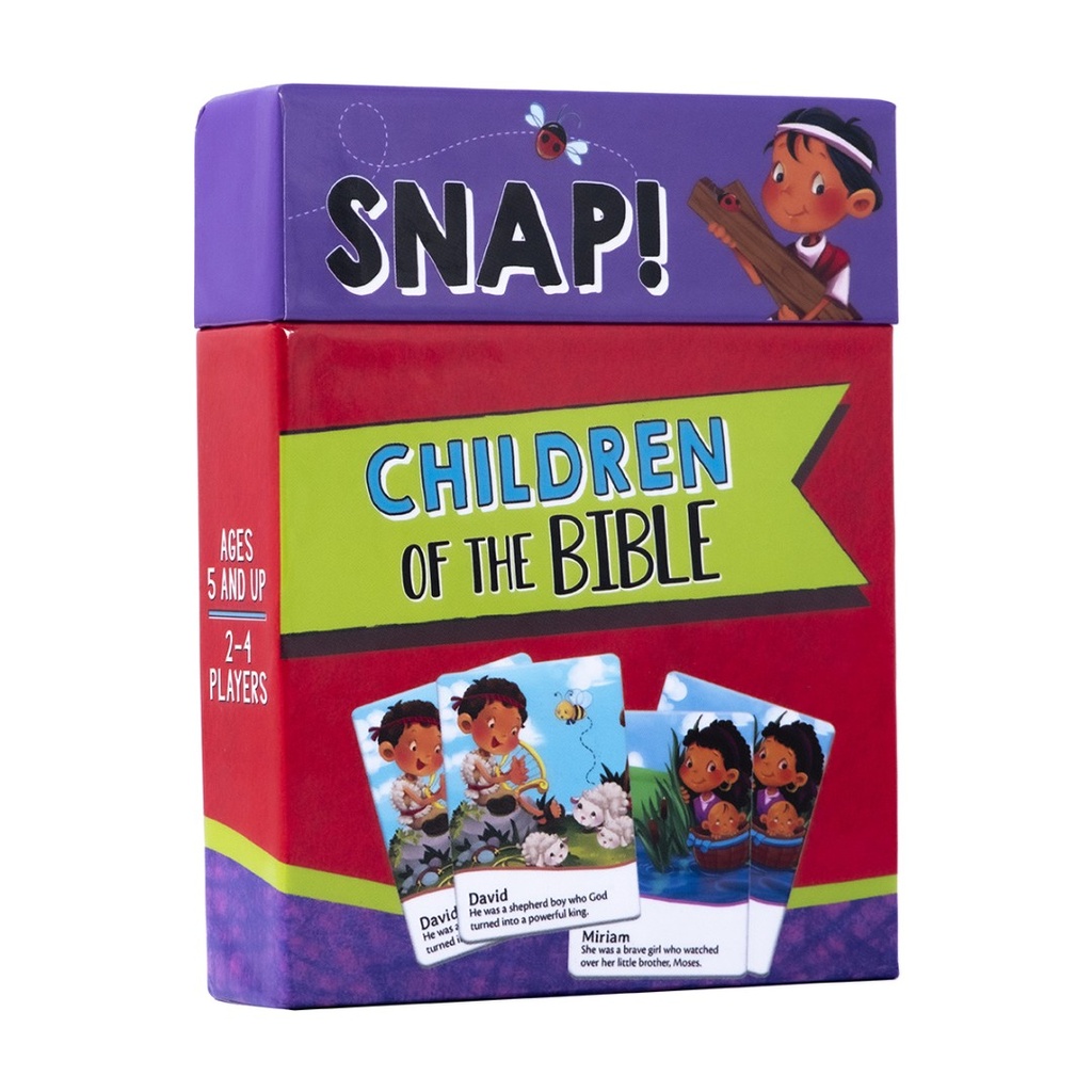 Snap Children Of The Bible Game Boxed Card Set