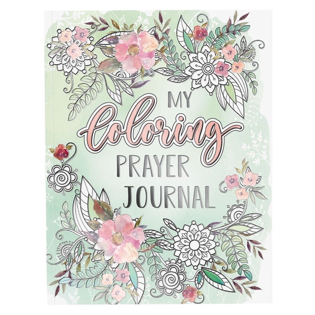 My Coloring Prayer Journal Floral