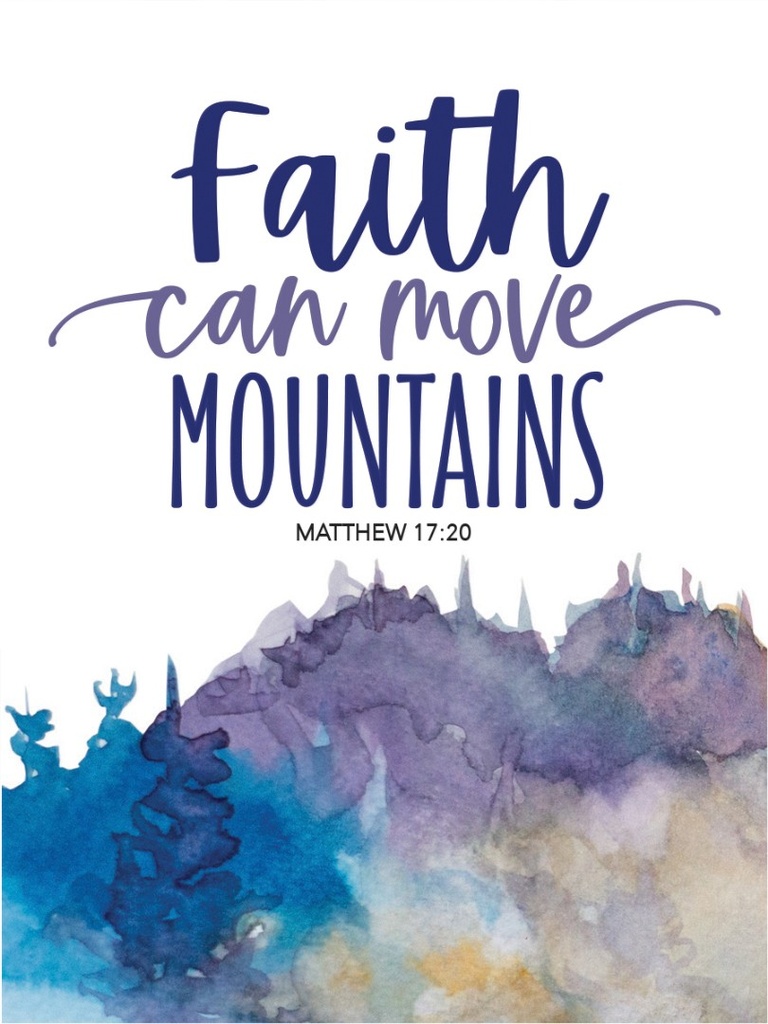 Magnet Faith Can Move Mountains