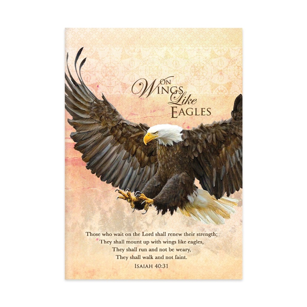 Journal On Wings Like Eagles Hardcover