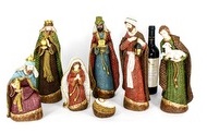 Nativity 7 Piece Weave Set XL (H) 365mm