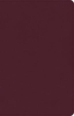 CSB Thinline Reference Bible Cranberry I/L  (OP)